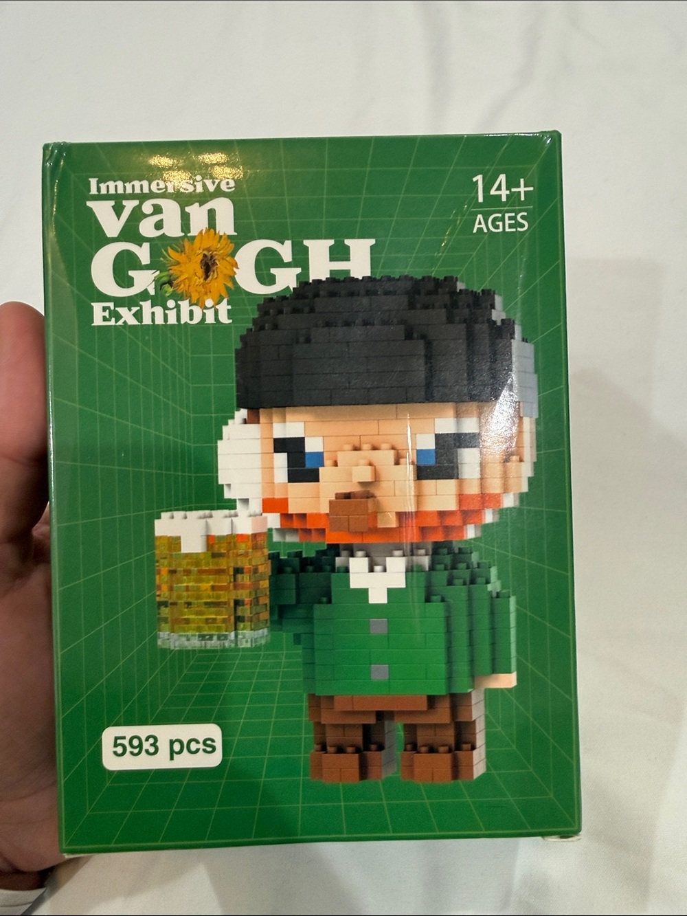 Green Micro Block Figure - 593 pcs